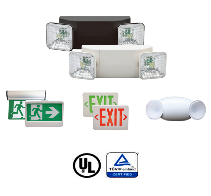 emergency and exit light